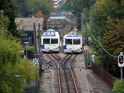 Lausanne - métro Ficelle