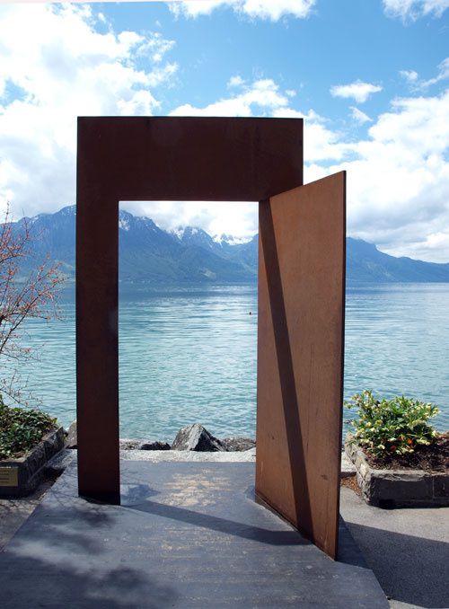 Quais de Montreux - sculpture