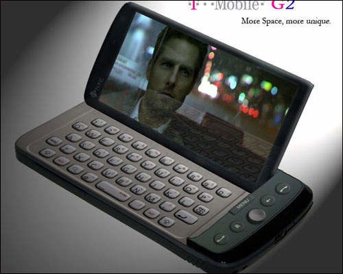 HTC G2 : Android, grand écran et clavier coulissant ? - Labbai