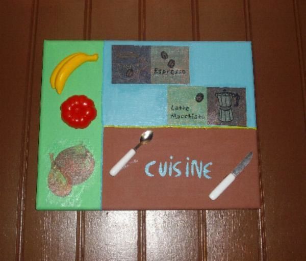 Le tableau pour la cuisine le blog de tomclo Peinture tableau cuisine