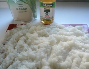 Midori dans sa cuisine !