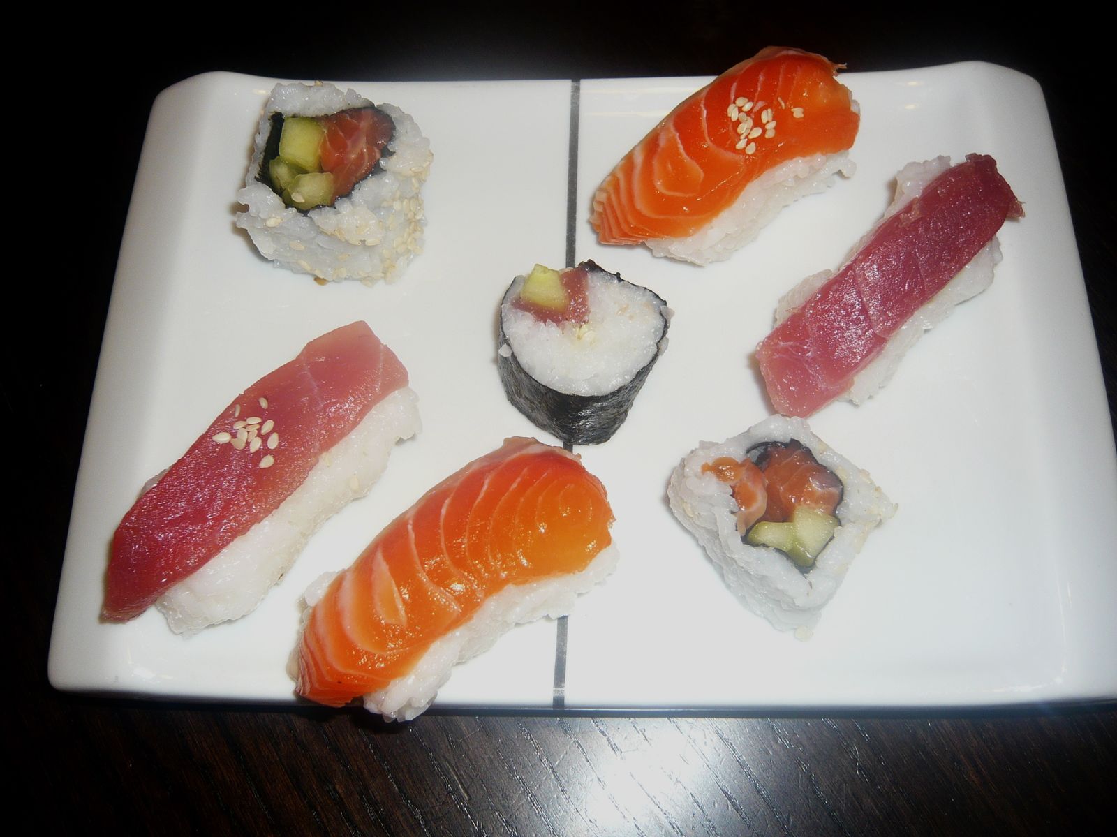 Midori dans sa cuisine ! Les sushis & compagnie