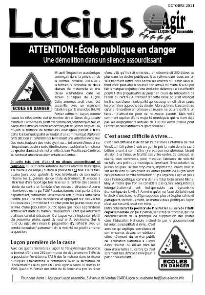 Lucius oct 2011 Une