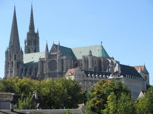Notre-Dame de Chartres vue coté Sud