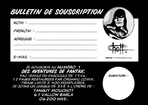 Tags : Fantax, Super héros, violence, BD, bande dessinée, Pierre Mouchot, Chott, Reed Man, Strange, réédition, intégrale, tirage limitée, Organic Comix, censure Tags : Fantax, Super héros, violence, BD, bande dessinée, Pierre Mouchot, Chott, Reed Man, Strange, réédition, intégrale, tirage limitée, Organic Comix, censure