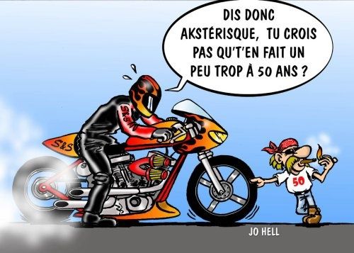Tags : Jo Hell, Dominik Vallet, Jestopsen le viking, Blurp! L'homme de Crô-Nembour, strips humoristiques, dessinateur, bd, bande dessinée, Bécanes, harley, motos, bikers, Freeway magazine, Astérix, humour, 50 ans, burn out, motard Tags : Jo Hell, Dominik Vallet, Jestopsen le viking, Blurp! L'homme de Crô-Nembour, strips humoristiques, dessinateur, bd, bande dessinée, Bécanes, harley, motos, bikers, Freeway magazine, Astérix, humour, 50 ans, burn out, motard