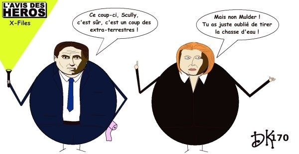 Tags : X-Files, au-delà du réel, série TV, télévision, Fox Mulder, Dana Scully, agent spéciaux du FBI, extra-terrestres, fantastique, étrange, science fiction, sf, chasse d'eau, l'avis des héros, strip humoristique, dessin humour, gag, parodie, joke, image, cinéma, film Tags : X-Files, au-delà du réel, série TV, télévision, Fox Mulder, Dana Scully, agent spéciaux du FBI, extra-terrestres, fantastique, étrange, science fiction, sf, chasse d'eau, l'avis des héros, strip humoristique, dessin humour, gag, parodie, joke, image, cinéma, film