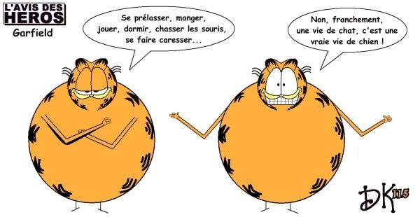 Résultat de recherche d'images pour "garfield humour"