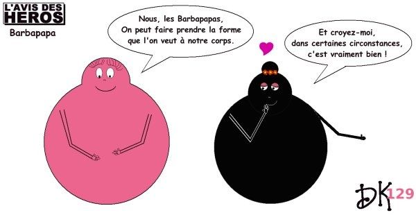 Tags : Barbapapa, dessin animé, Barbamama, Barbidur, dessin humour, gag, strip, l'avis des Héros, dk, amour Tags : Barbapapa, dessin animé, Barbamama, Barbidur, dessin humour, gag, strip, l'avis des Héros, dk, amour