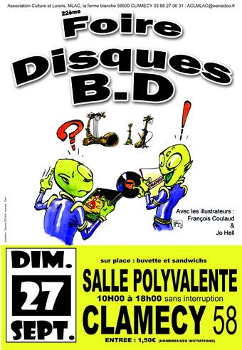 Tags : salons du livre et de BD, bande dessinée, Jo Hell,foire aux disques et BD Clamecy 27 septembre 2009, Jestopsen le viking, Blurp l'homme de Crô-Nembour, Zinzin, Chiottes, Tintin, Saint Gaultier dans l'Indre, St Gaultier, salle des associations, Temps Impossibles, Philippe Ebly, Le chien qui miaulait, Le prisonnier de l'eau, marque-pages, les conquérants de l'impossible, Destination Philippe Ebly, Pimpf Mag la revue des petits formats, album Tags : salons du livre et de BD, bande dessinée, Jo Hell,foire aux disques et BD Clamecy 27 septembre 2009, Jestopsen le viking, Blurp l'homme de Crô-Nembour, Zinzin, Chiottes, Tintin, Saint Gaultier dans l'Indre, St Gaultier, salle des associations, Temps Impossibles, Philippe Ebly, Le chien qui miaulait, Le prisonnier de l'eau, marque-pages, les conquérants de l'impossible, Destination Philippe Ebly, Pimpf Mag la revue des petits formats, album