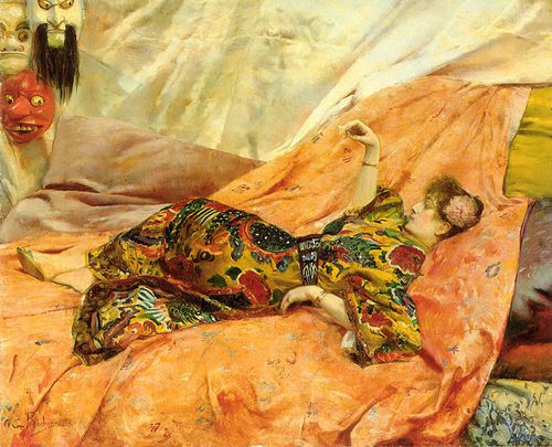 Sarah Bernhardt de G. A. Rochegrosse - 1894