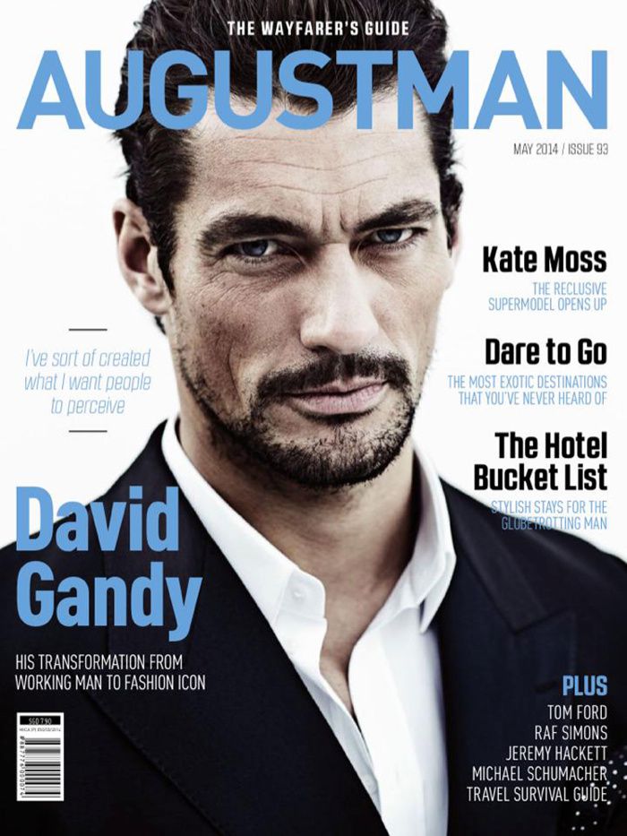David Gandy i August Man’s May issue. par Thoms Lavelle 0