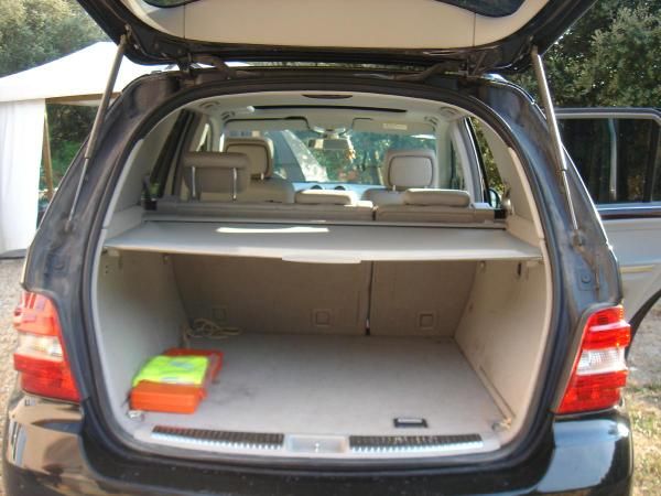 Volume coffre mercedes ml 320