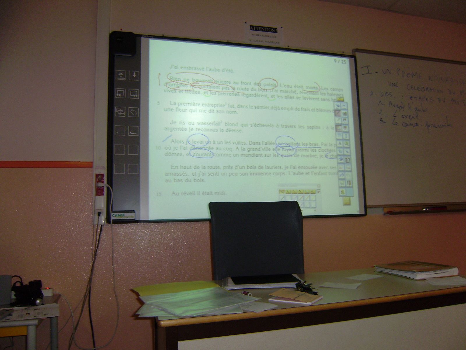 Du 1er au 6 mars 2010, 12 lycéens du Liceo Cecioni à Livourne ont séjourné au Lycée de l'Iroise à Brest, consolidé les liens avec les partenaires brestoois d'i-voix, participé à des cours et des ateliers d'écriture, visité Brest et la Bret
