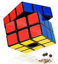 Rubiks cube poivre et sel