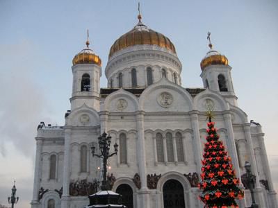 cathédrale du Christ-Sauveur à Moscou