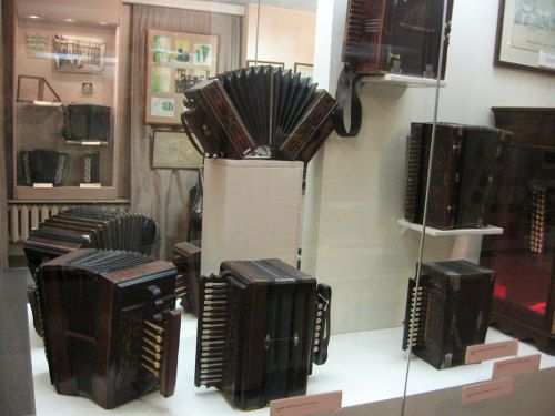 Moscou, musée de l'accordéon