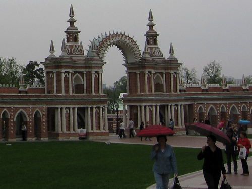Moscou, palais de Tsaritsyno