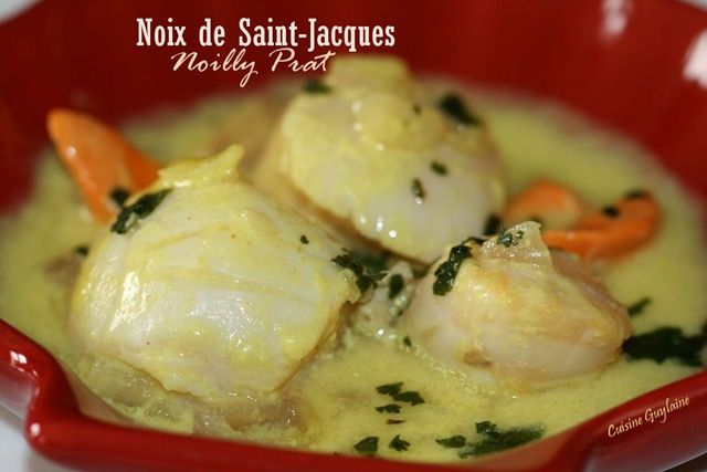 Coquilles Saint-Jacques au Noilly Prat^^ - La Cuisine de Guylaine