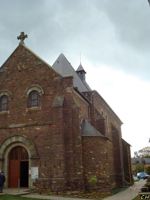 Bretagne, Ille-et-Vilaine, Loheac, Eglise St-Andre
