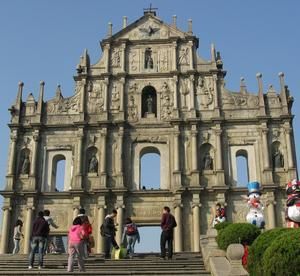 Macao ,ruines église st Paul