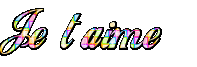 Je t'aime