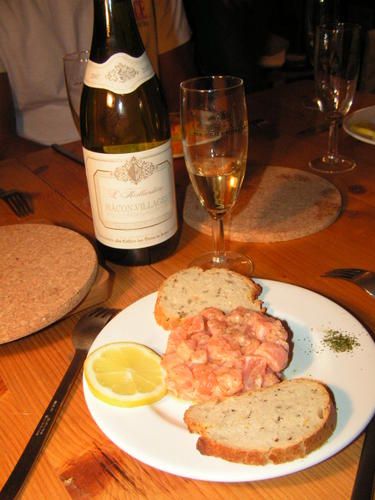 Saumon mariné