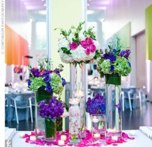 decoration mariage vase