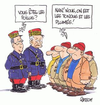 Humour Bonnets Rouges: Même pas poilus - Doc de Haguenau