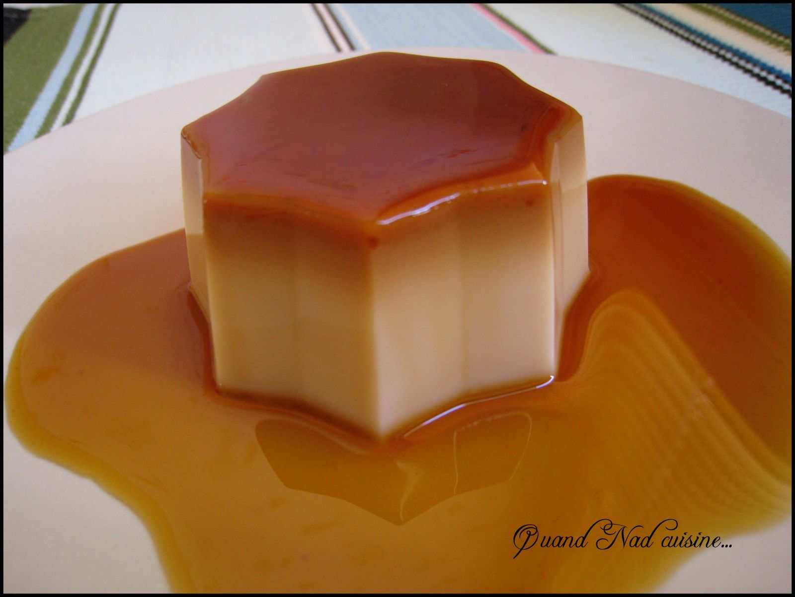 Petits flans au caramel légers 7 ptts flans caramel l gers
