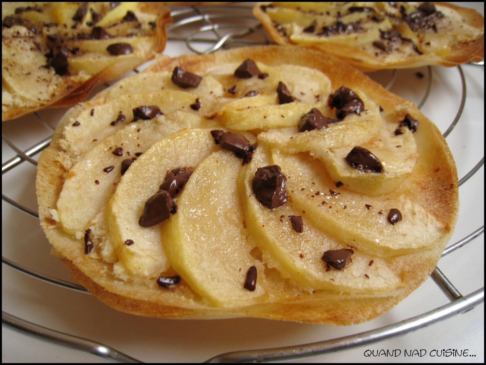 Tartelettes croustillantes aux pommes 11 Tartelettes croustillantes aux pommes1