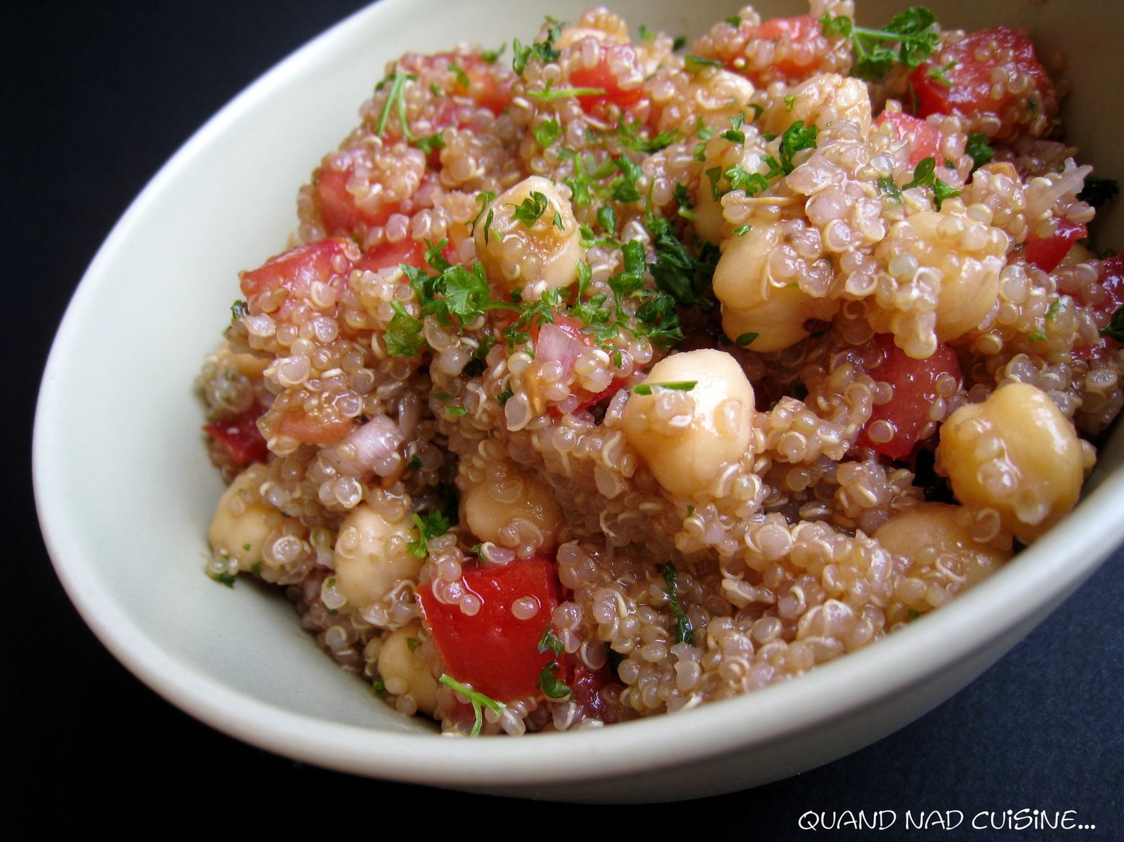 Salade de quinoa aux pois chiches et tomates 7 salade quinoa pois chiches tomate