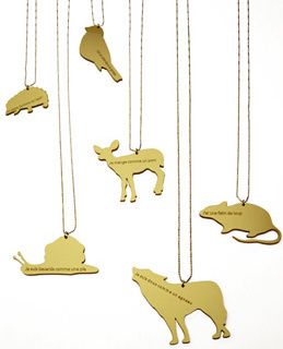 Collier WoodChuck de Claire Pain Collier WoodChuck de Claire Pain