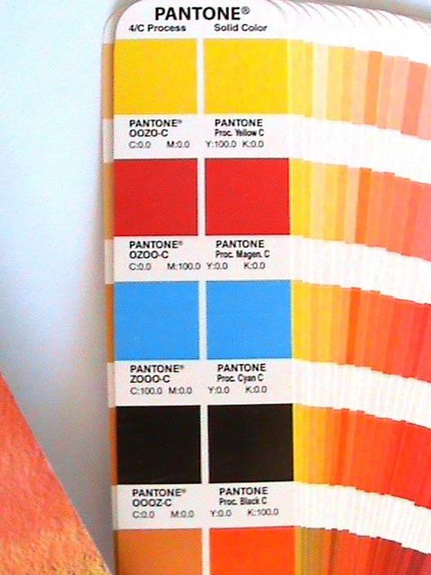 Présentation des couleurs primaires. (copyright Anne Kaeffer 2009)