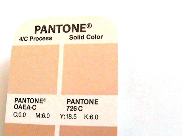 Couleur Pantone / CMJN (CMYK). Exemple de couleurs pastel (copyright Anne Kaeffer 2009)
