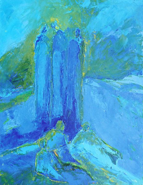Transfiguration bleue, par Macha Chmakoff