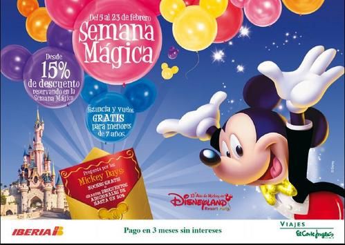 Disneyland Resort Paris] Grandes descuentos con la Semana Mágica de El Corte  Inglés – ThemeParkZone.es