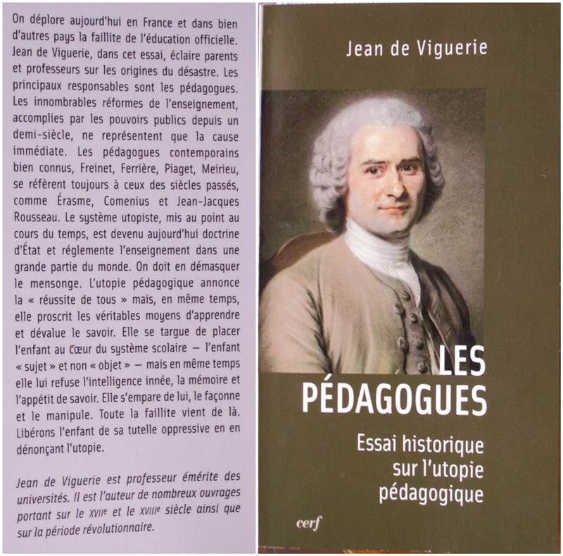 Les Pédagogues, de Jean de Viguerie - Plouf et... rePlouf !!