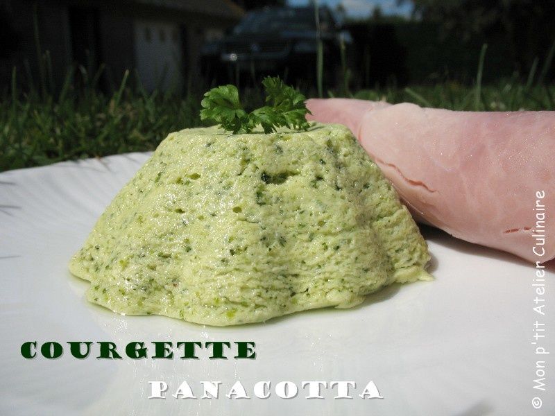Flan Courgette Et Ricotta Mon P Tit Atelier Culinaire