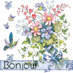 bonjour fleurs