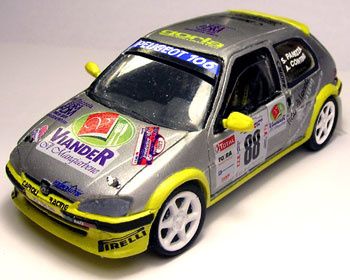 peugeot 106 rallye miniature