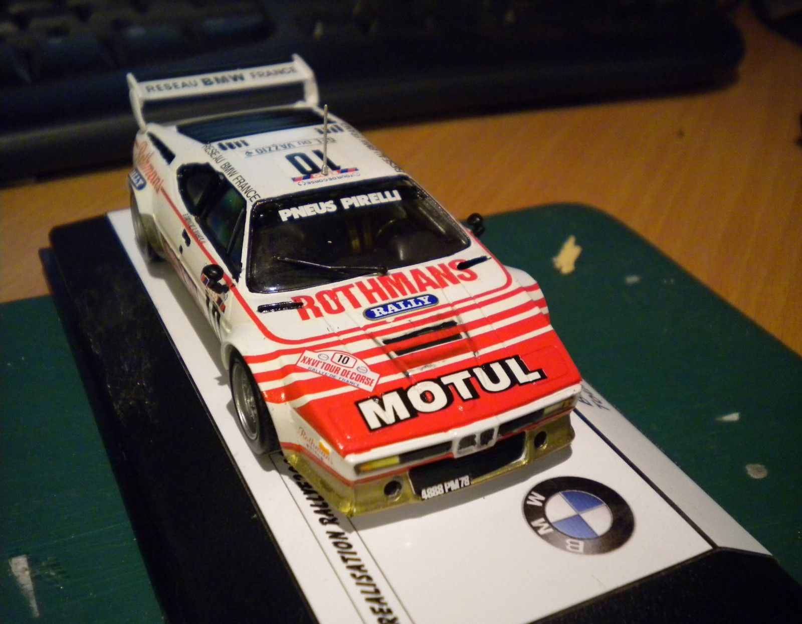 Darniche Tour de Corse 1982 Altaya cochesaescala 1//18 IXO BMW M1 B