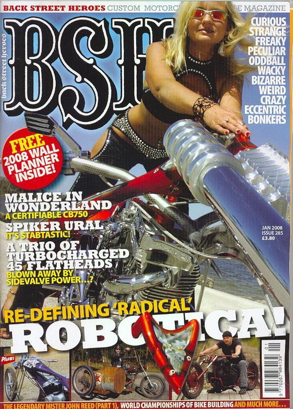 Back Street Heroes issue 285 jan 2008 Back Street Heroes issue 285 jan 2008