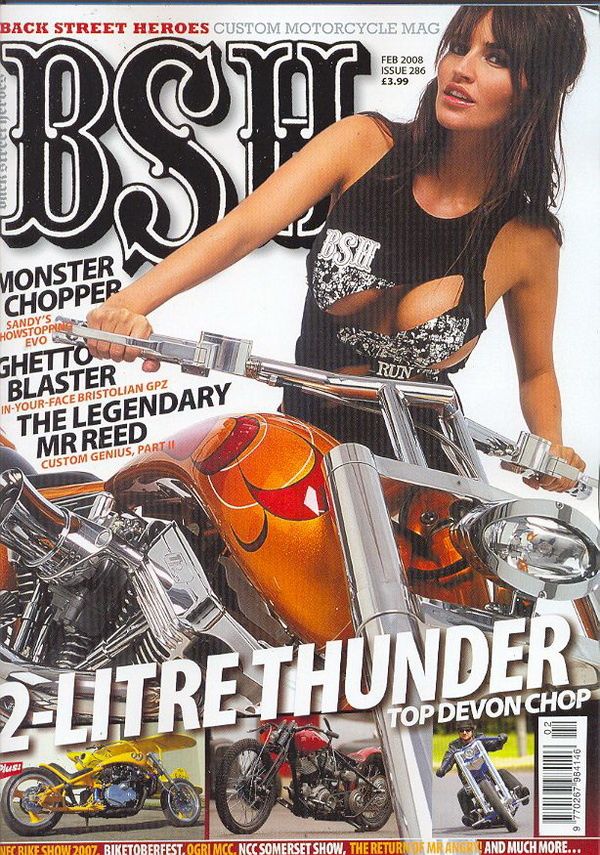 Back Street Heroes issue 286 feb 2008 Back Street Heroes issue 286 feb 2008