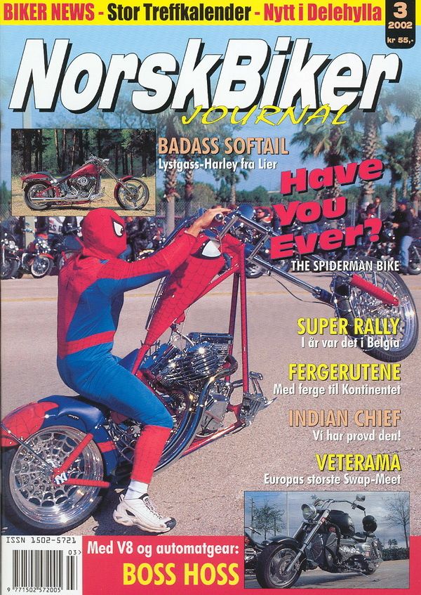 Norskbiker journal - 2002 issue 3 Norskbiker journal - 2002 issue 3