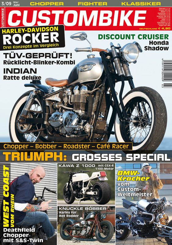 CUSTOMBIKE - march 2009 0903 CUSTOMBIKE www.szeneshop.com