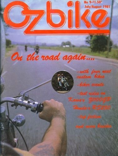Ozbike n°9 july/august 1981 Ozbike n°9 july/august 1981