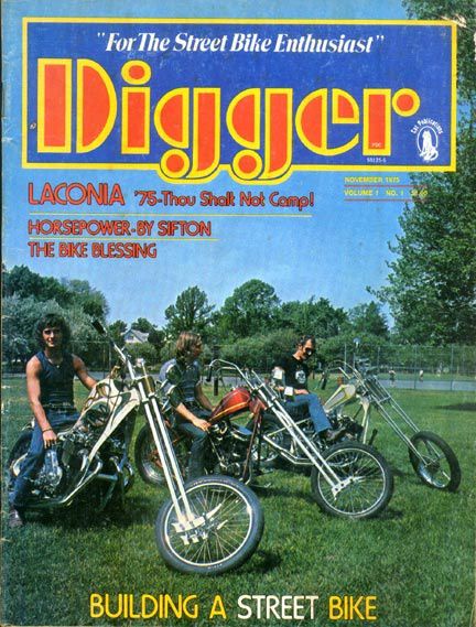 digger vol. 1 #1 novembre 1975