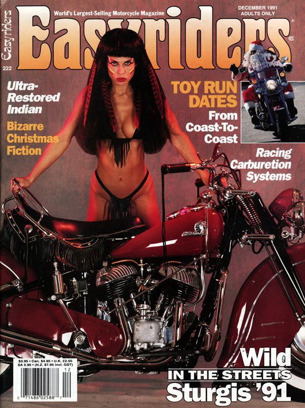 Easy Riders Magazine December 1991 Volume 21 Number 222