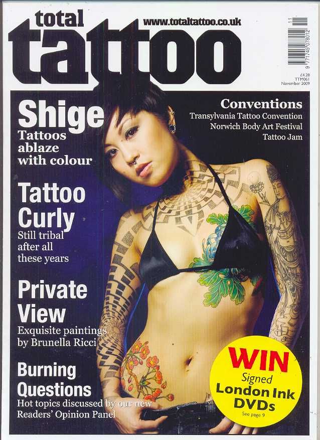 Total Tattoo n°61 - november 2009 Total Tattoo n°61 - november 2009